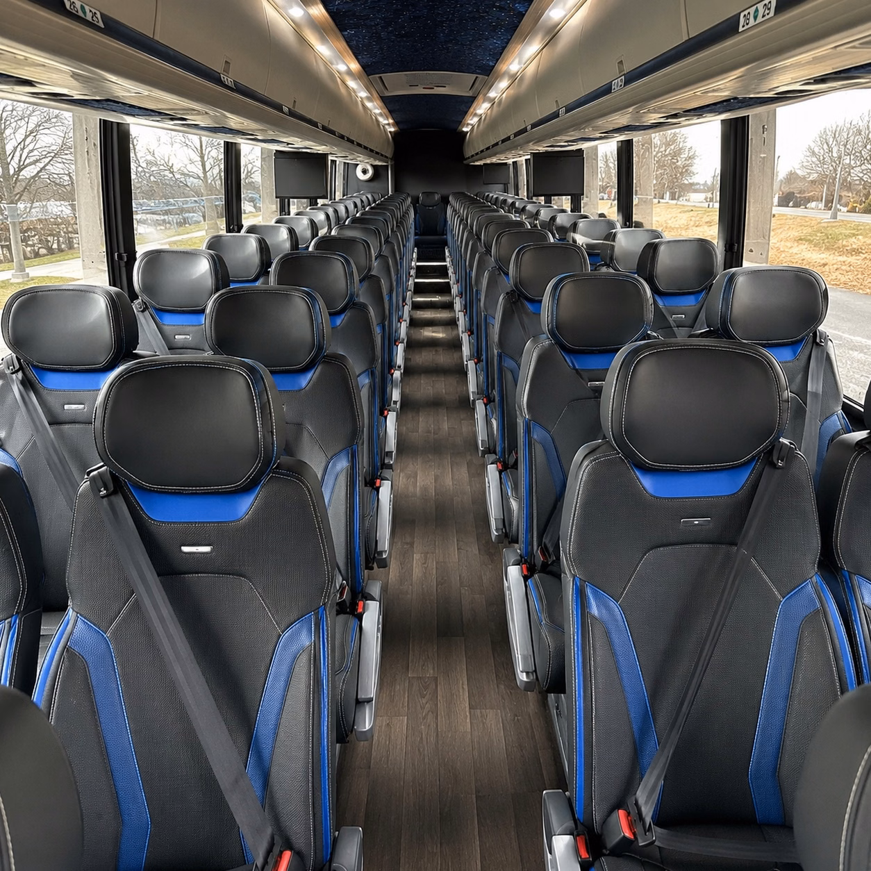 fargo charter bus interior