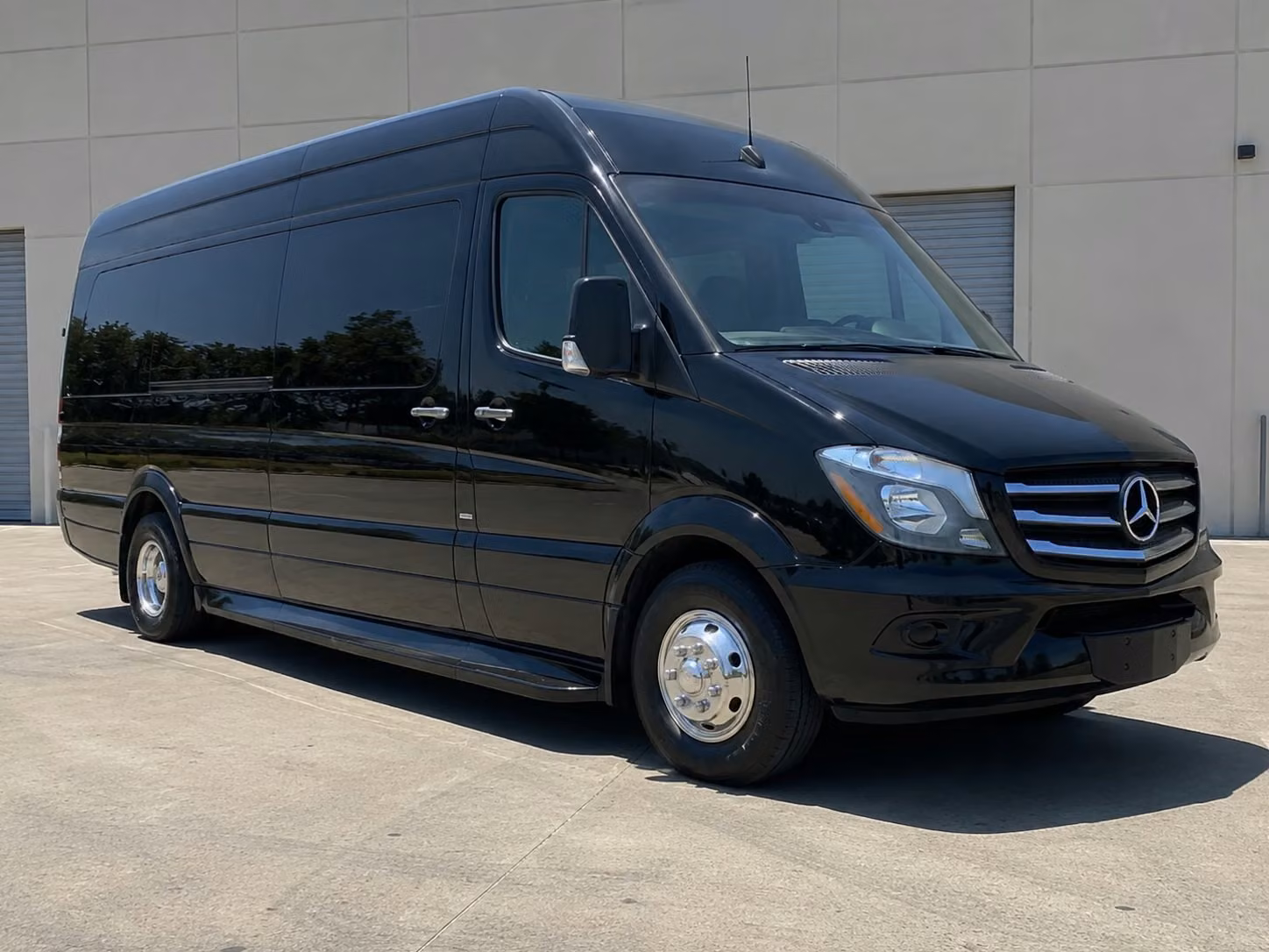 fargo sprinter van rental with driver