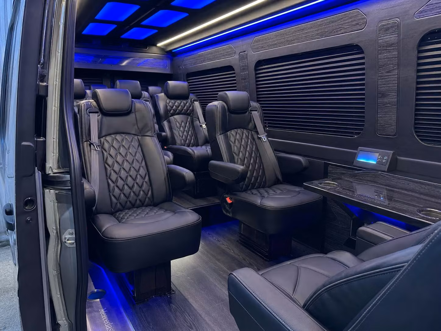 sprinter van transportation for groups and events across fargo