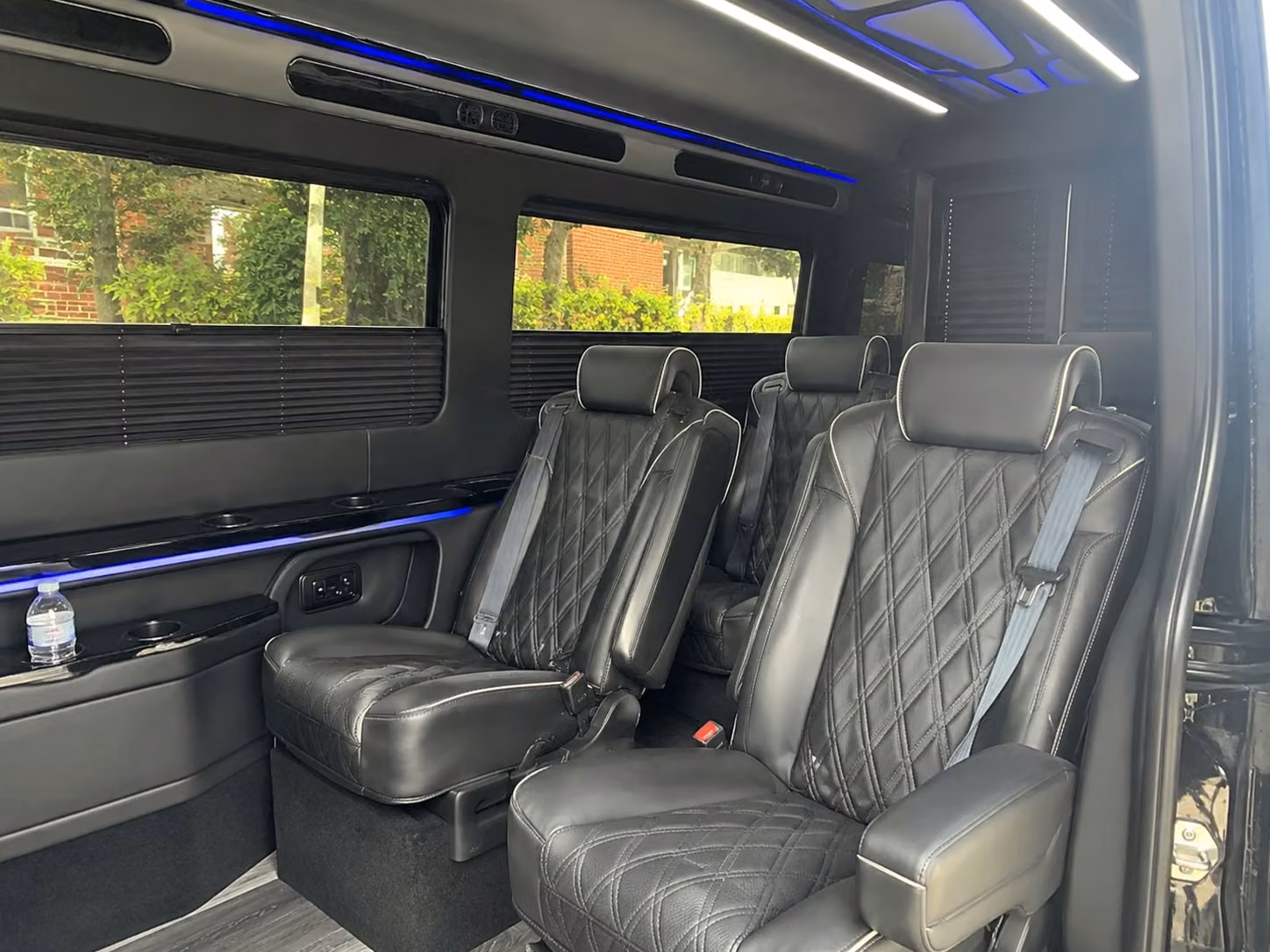 sprinter van with driver interior