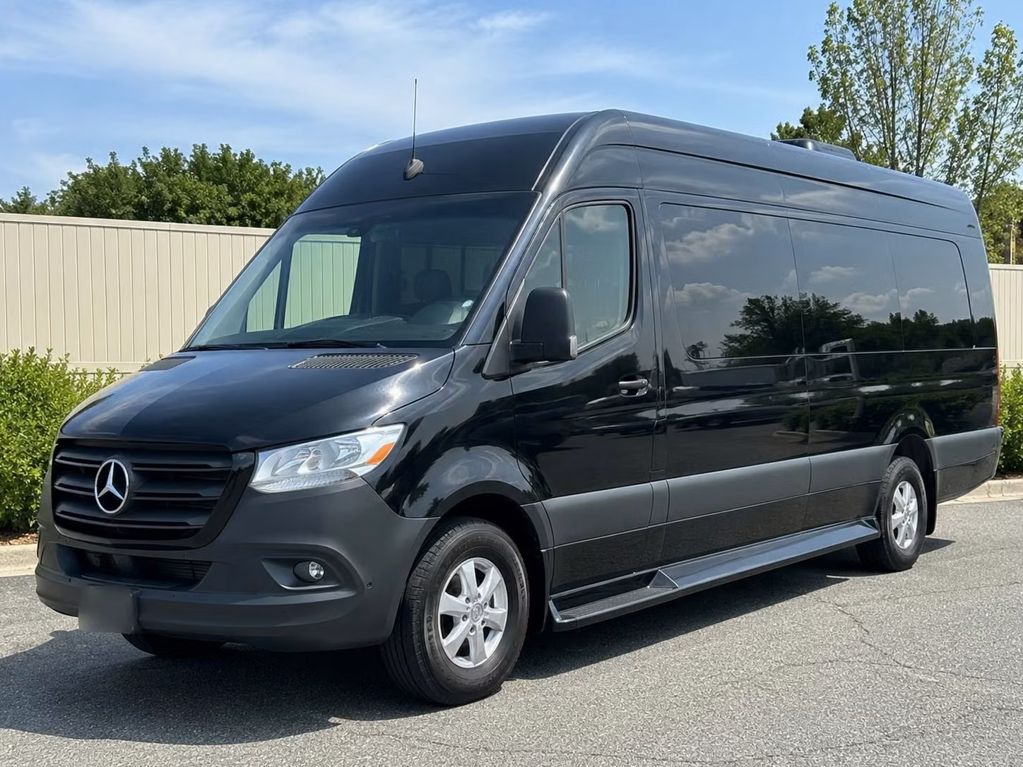 sprinter van with driver